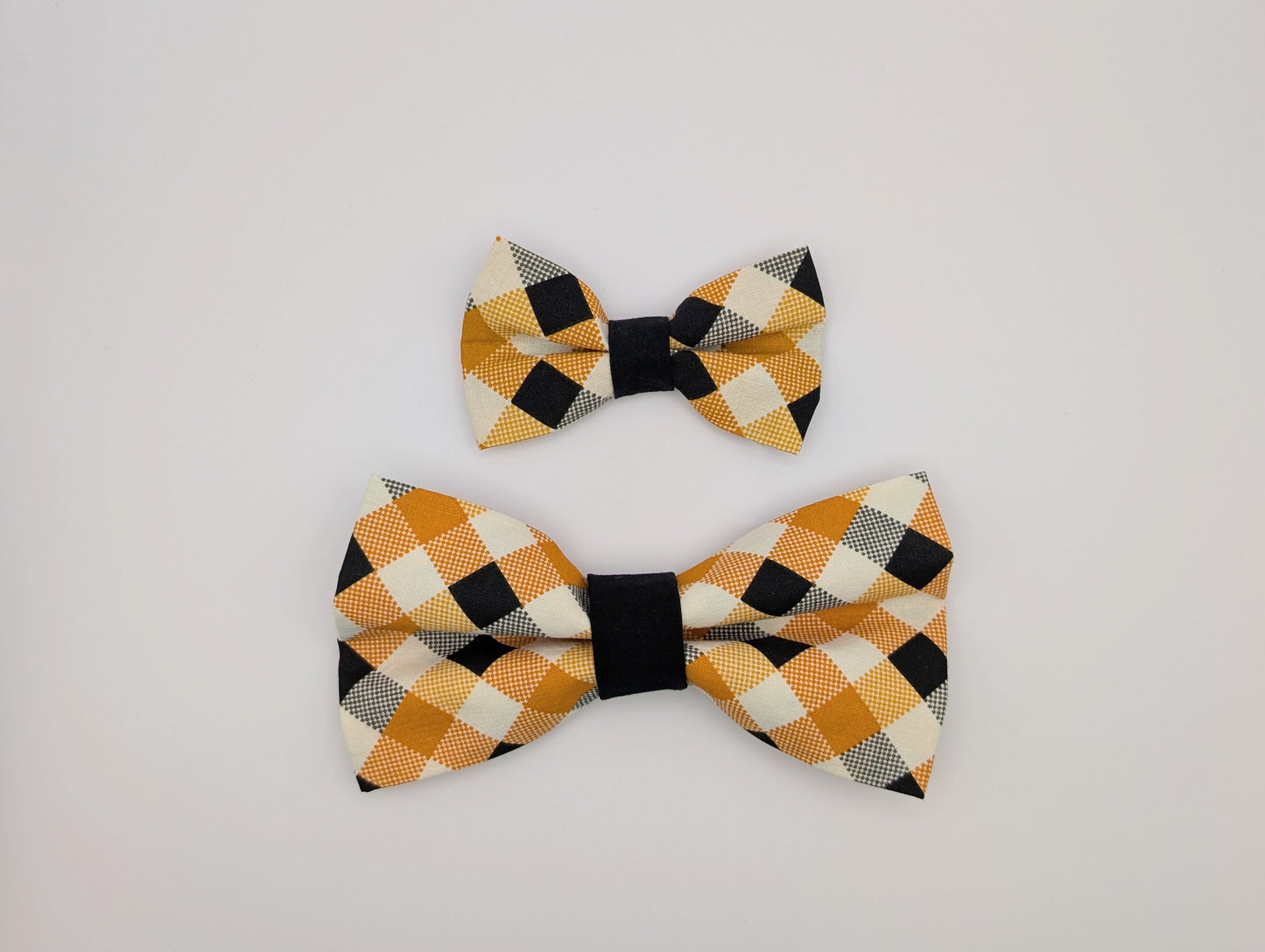 Fall Gingham Bowtie