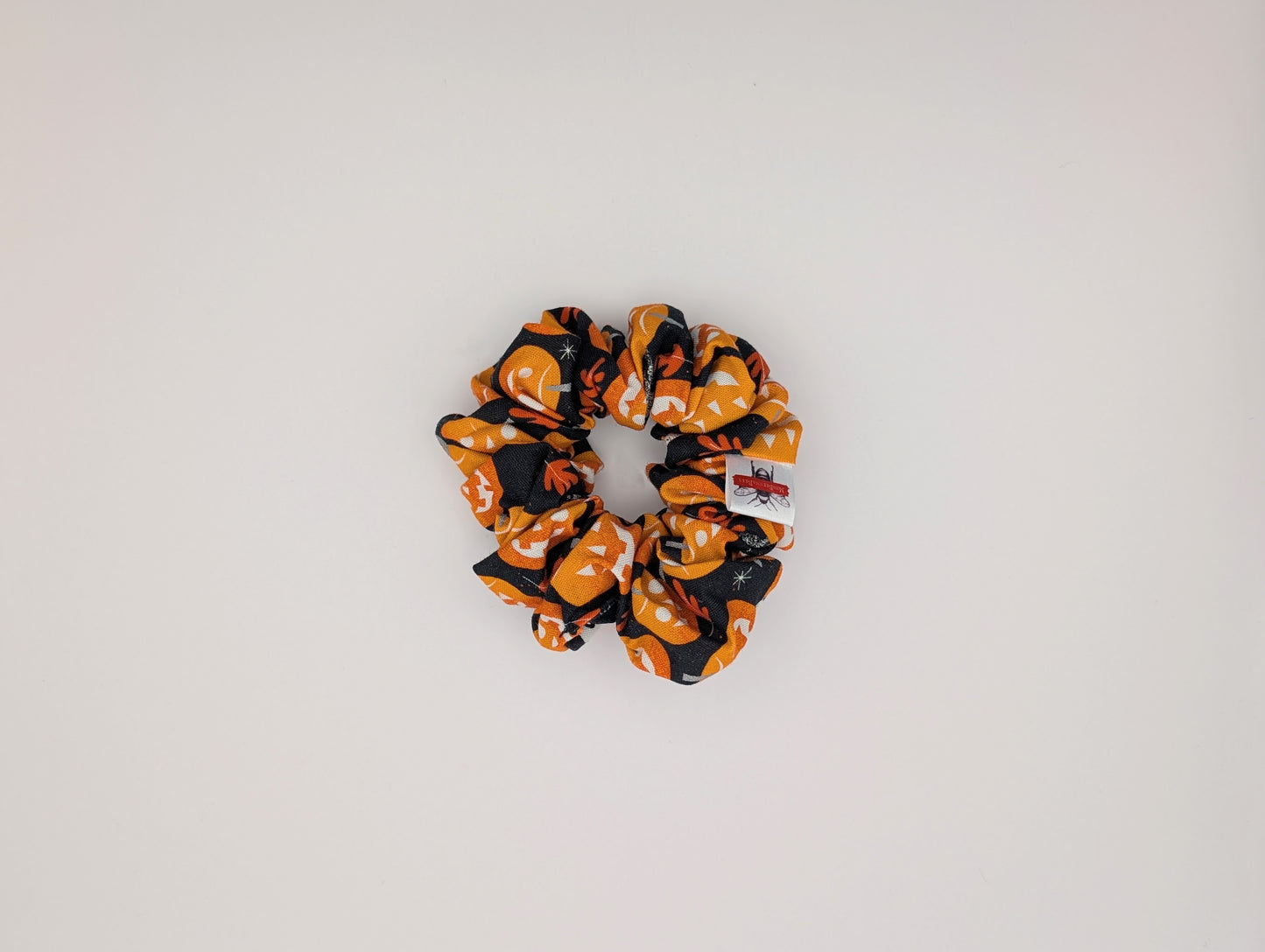 Jack-O-Lantern Scrunchie