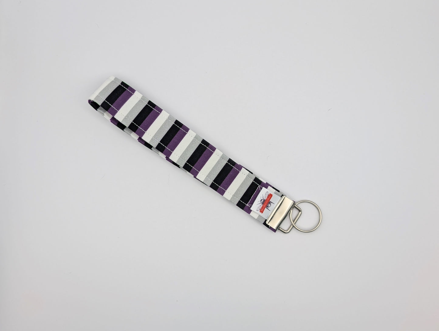 Asexual Flag Keychain