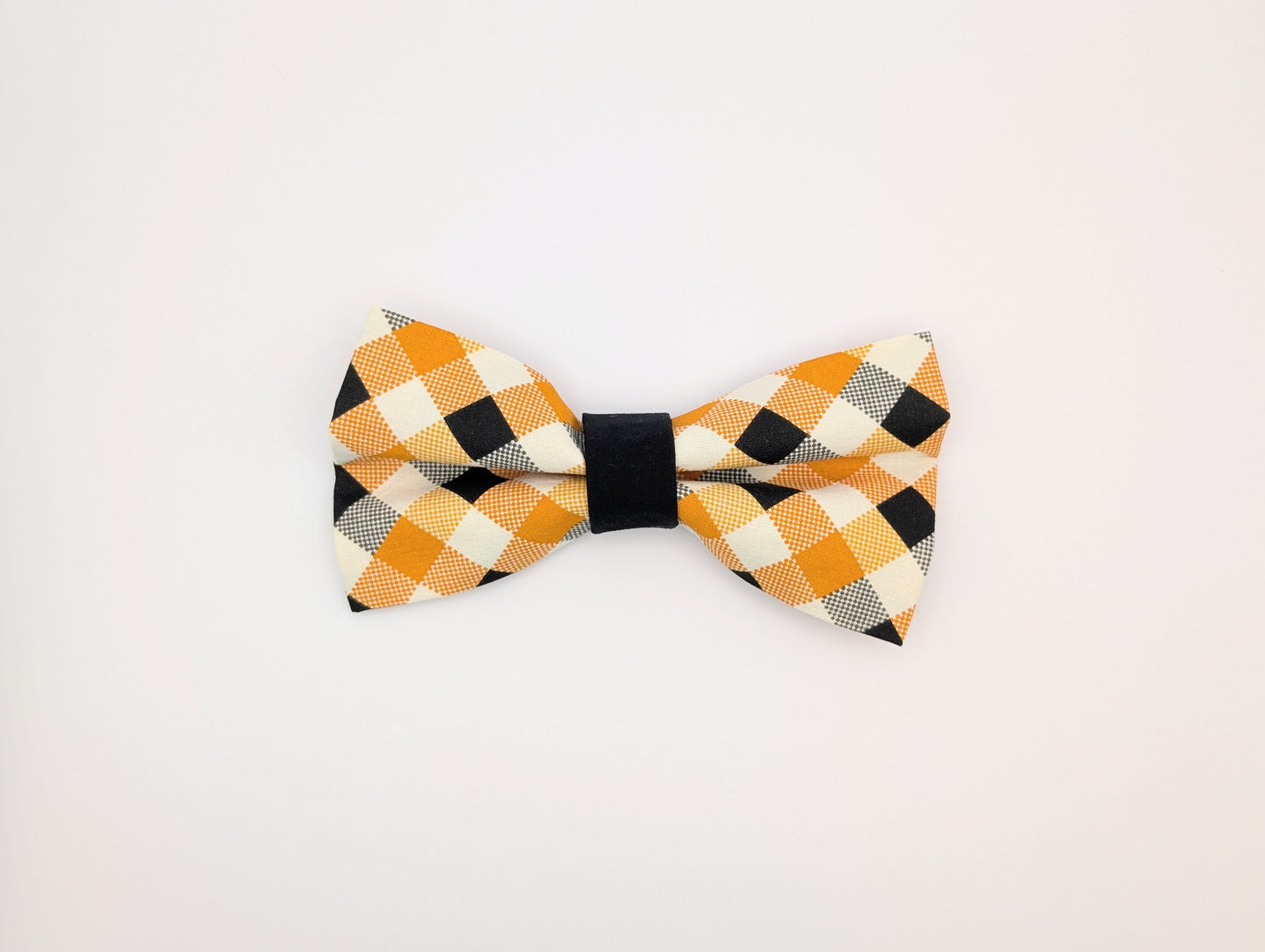Fall Gingham Bowtie