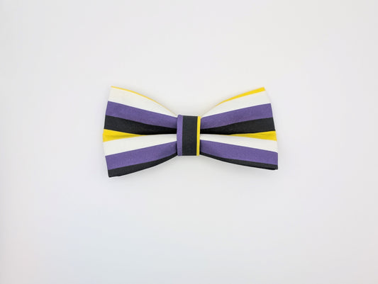 Nonbinary Flag Bow tie