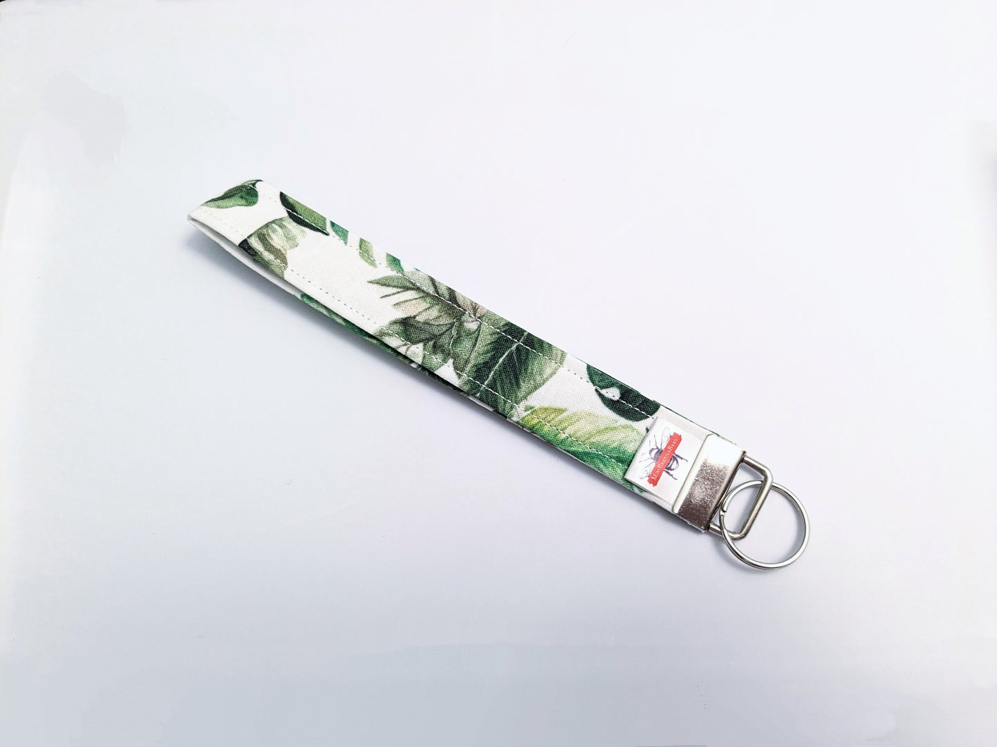 Monstera Keychain