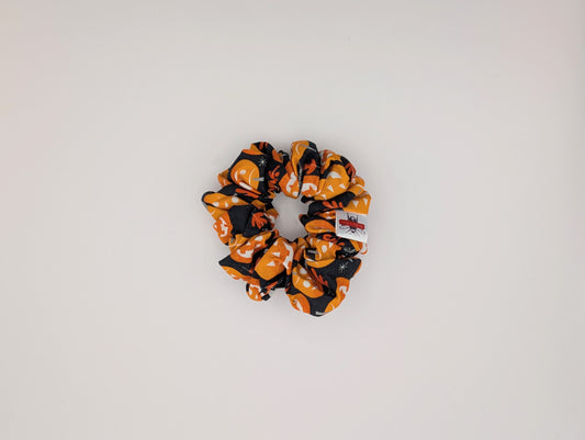 Jack-O-Lantern Scrunchie