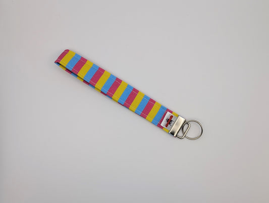 Pansexual Flag Keychain