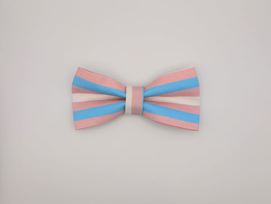 Trans Flag Bowtie