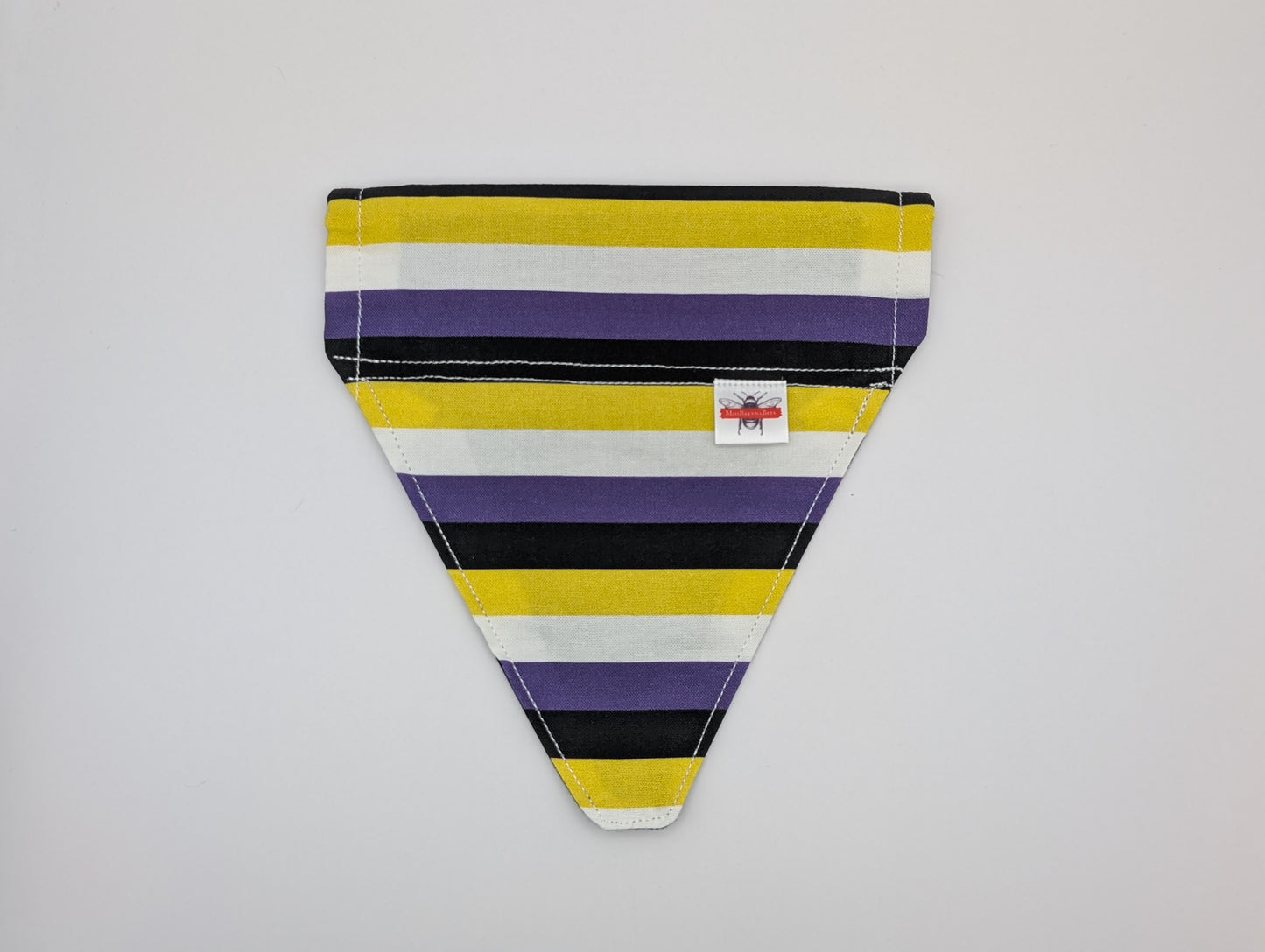 Nonbinary Flag Slip On Bandana