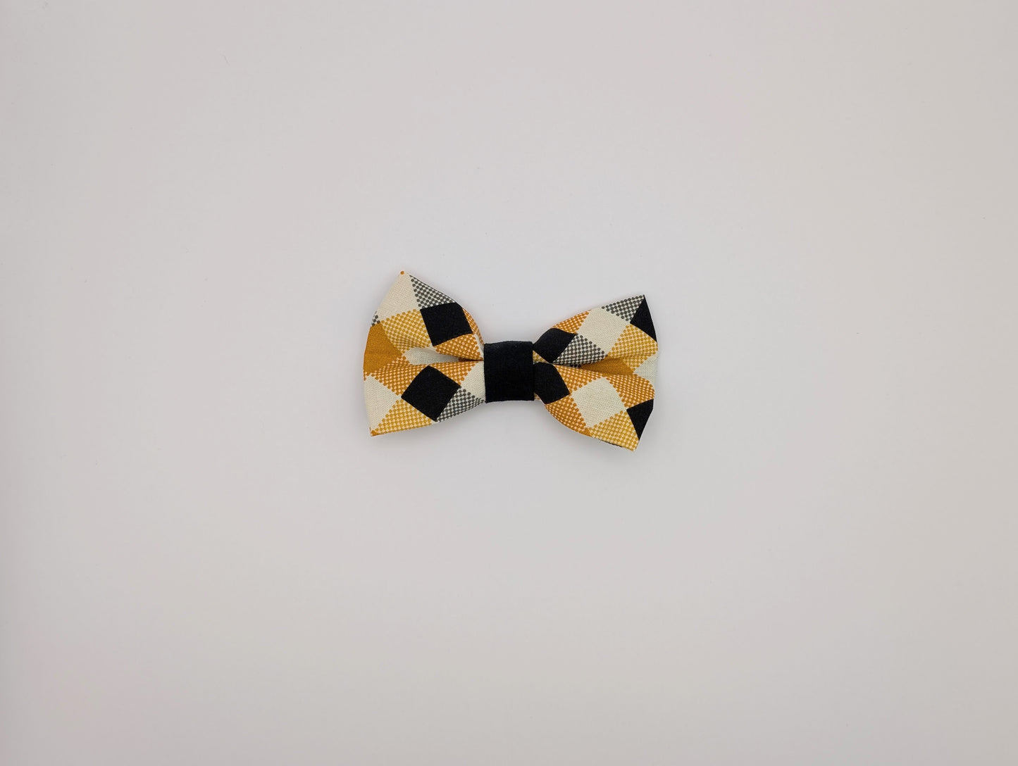 Fall Gingham Bowtie