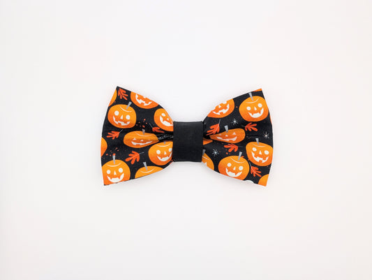 Jack-O-Lantern Slip On Bowtie