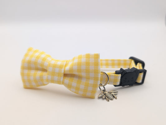 Butter Gingham Breakaway Collar