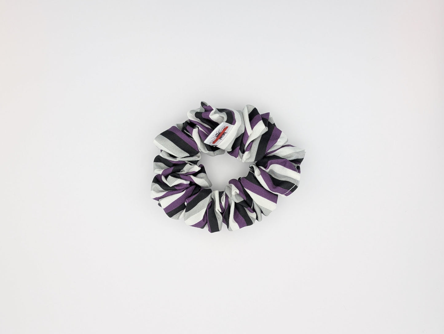 Asexual Flag Scrunchie