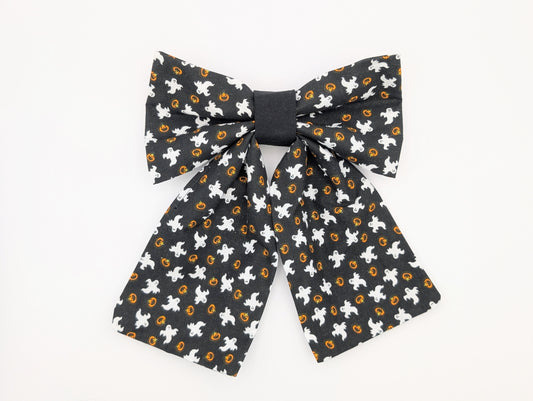 Jack & Ghost Hair Bow