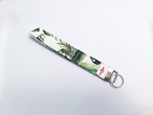Monstera Keychain