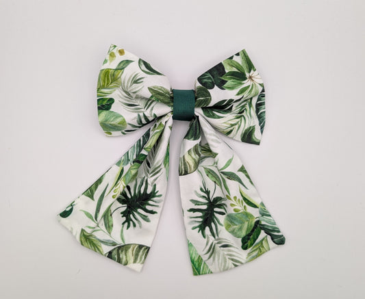 Monstera Hair Bow